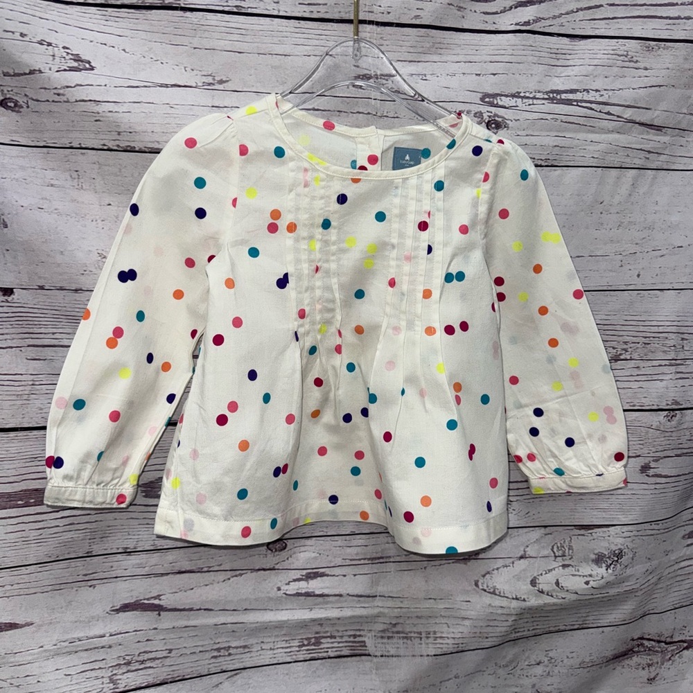 Gap Colorful Polka Dot Kids Shirt Size 2